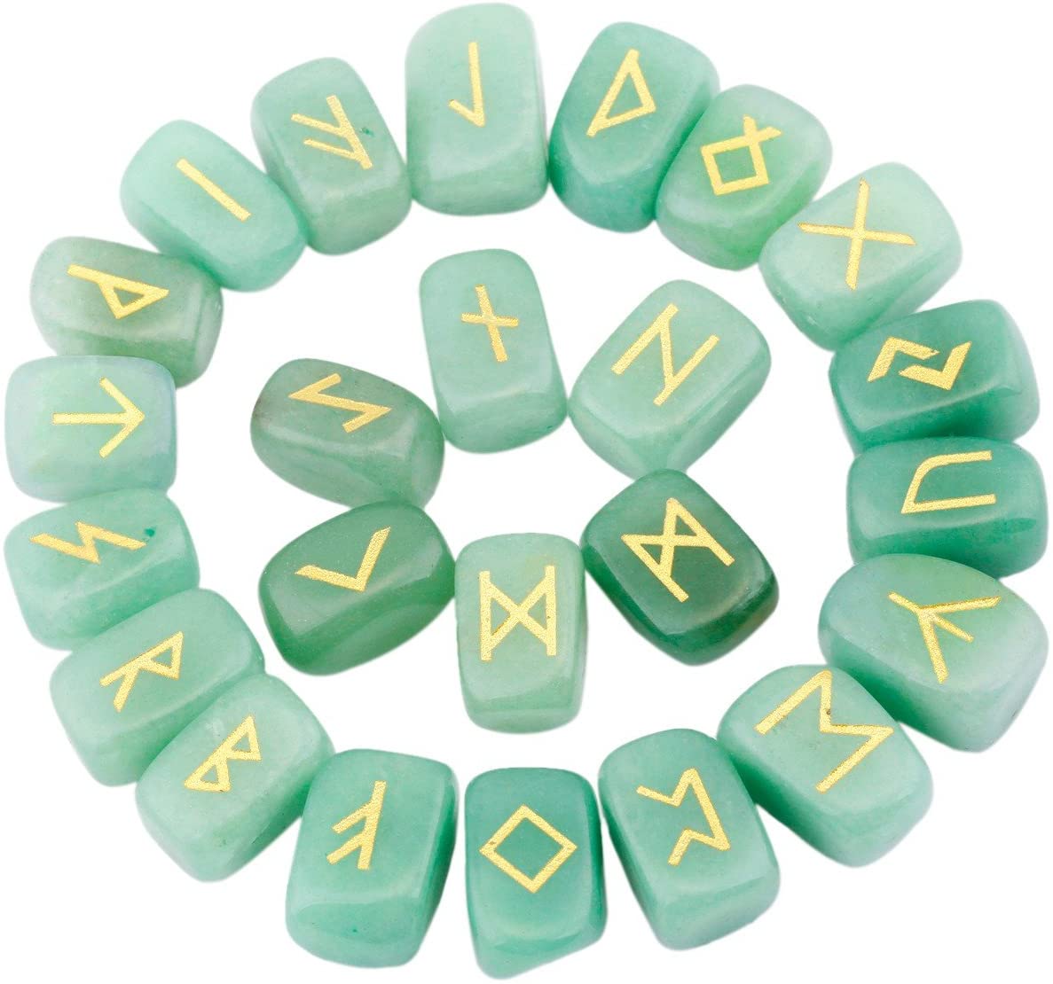 Light green AV runes